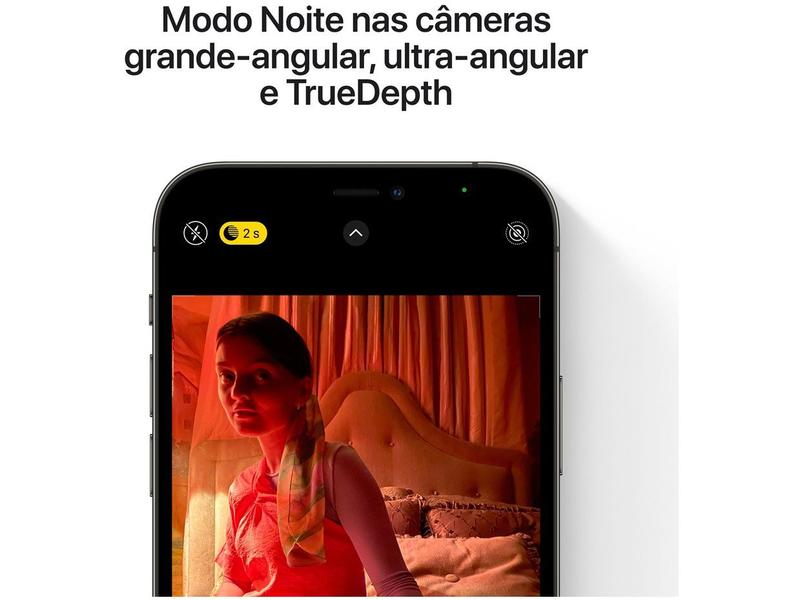 iPhone 12 Pro Apple 512GB Grafite 6,1” - Câm. Tripla 12MP iOS